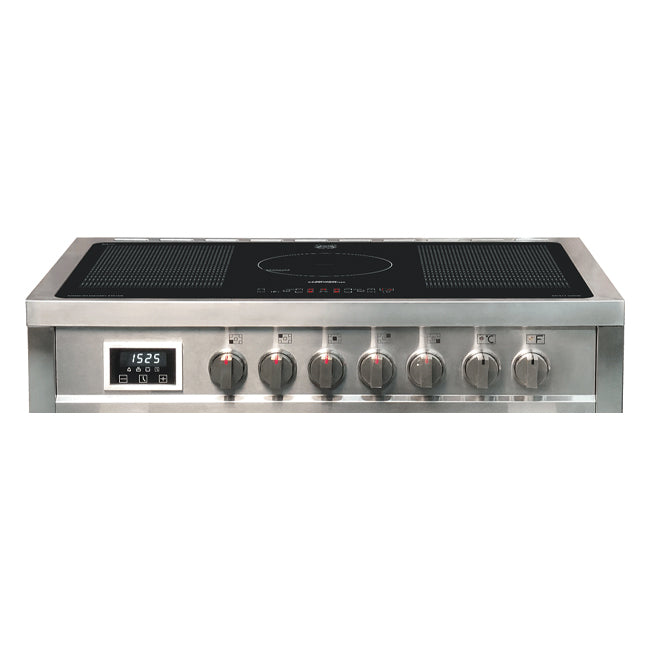 Avantgarde Pro Induction Range Cooker & 90cm Cooker Hood (Stainless Steel)