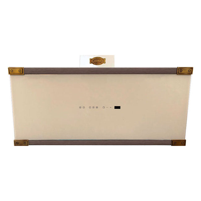 Empire Induction Hob & Art Deco Cooker Hood Bundle (Ivory)