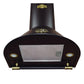 Empire 60cm Induction Hob & Belle Epoque Cooker Hood Bundle (Black)