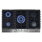 Avantgarde Pro 90cm Gas Oven & 90cm Turbo Gas Hob (Black)