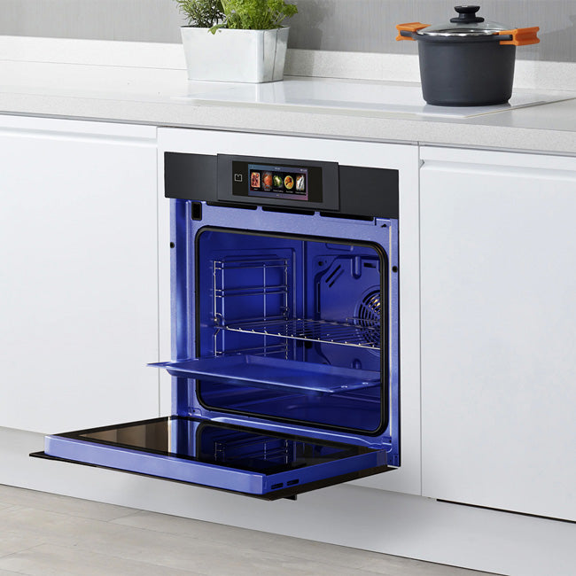 La Perle Noire Electric Oven & Built In Combination Oven Bundle (Black Moire)