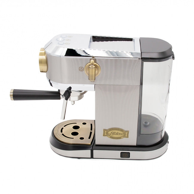Empire Espresso Coffee Machine & Toaster Bundle (Stainless Steel)