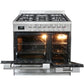 Avantgarde Pro Double Cavity Range Cooker & 90cm Hood Bundle (Stainless Steel)