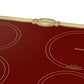 Empire 58cm Red Glass Induction Hob (Red)