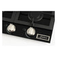 Avantgarde Pro 90cm Electric Oven & Turbo 90cm Gas Hob (Black)