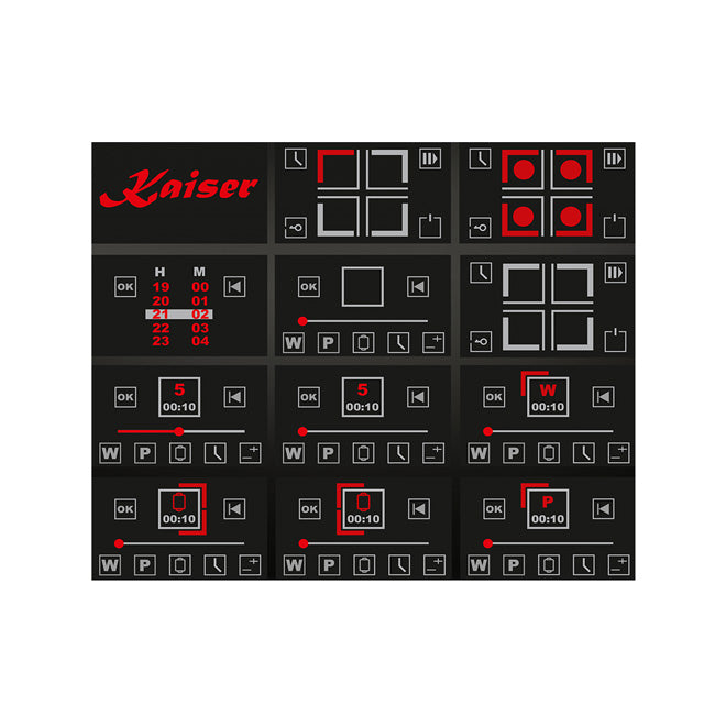 Avantgarde Pro 60cm Electric Oven & La Perle Noir 59cm TFT Induction Hob