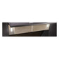 La Perle Noire 77cm Induction Hob & 90cm TFT Cooker Hood (Black)