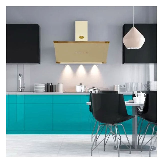Empire Dual Fuel Range Cooker & 90cm Hood Bundle (Ivory)
