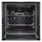 Art Deco 45cm Electric Oven & 58cm Free Zone induction Hob (Black)