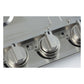 Avantgarde Pro 60cm Electric Oven & 58cm Gas Hob (Stainless Steel)