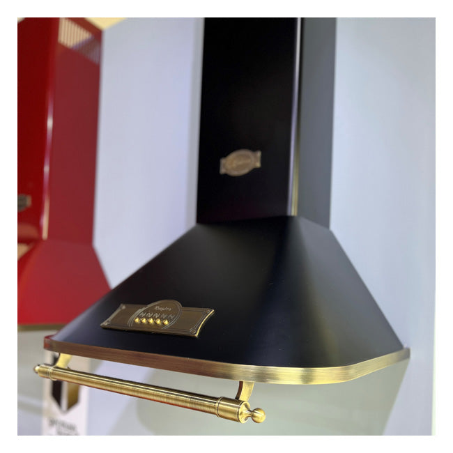 Empire Induction Hob & Cooker Hood Bundle (Black)