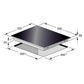 Avantgarde Pro 60cm Electric Oven & La Perle Noir 59cm TFT Induction Hob