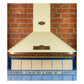 Empire Induction Range Cooker & 90cm Cooker Hood Bundle (Ivory)