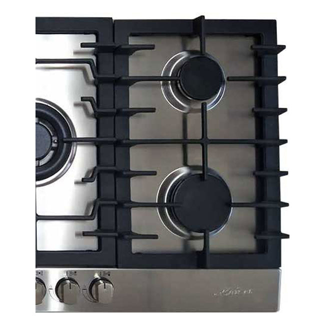 Grand Chef Gas Oven & 5 Burner Gas Hob Bundle (Stainless Steel)