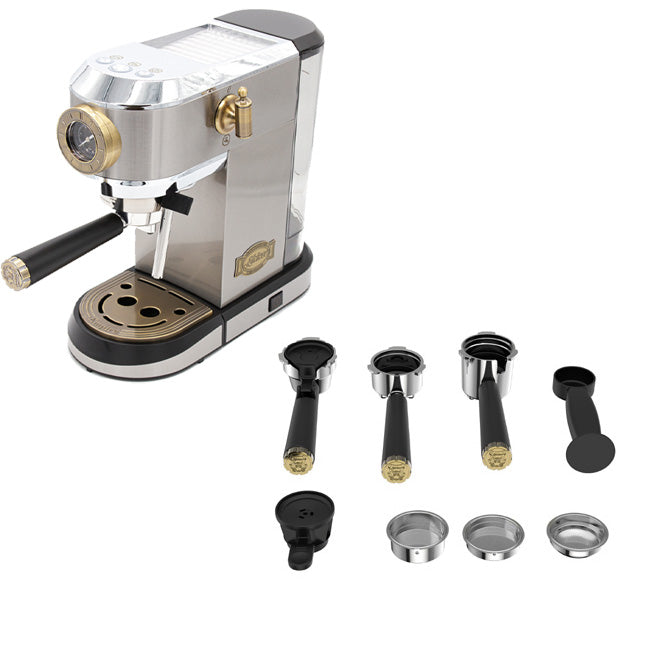 Empire Espresso Coffee Machine (Stainless Steel)