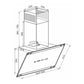 Empire Induction Hob & Art Deco Cooker Hood Bundle (Ivory)