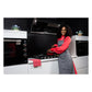 La Perle Noire 77cm Induction Hob & 90cm TFT Cooker Hood (Black)