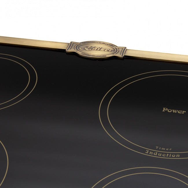 Empire 58cm Black Glass Induction Hob (Black)