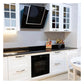 Grand Chef Electric Oven & Cooker Hood Bundle (Black)