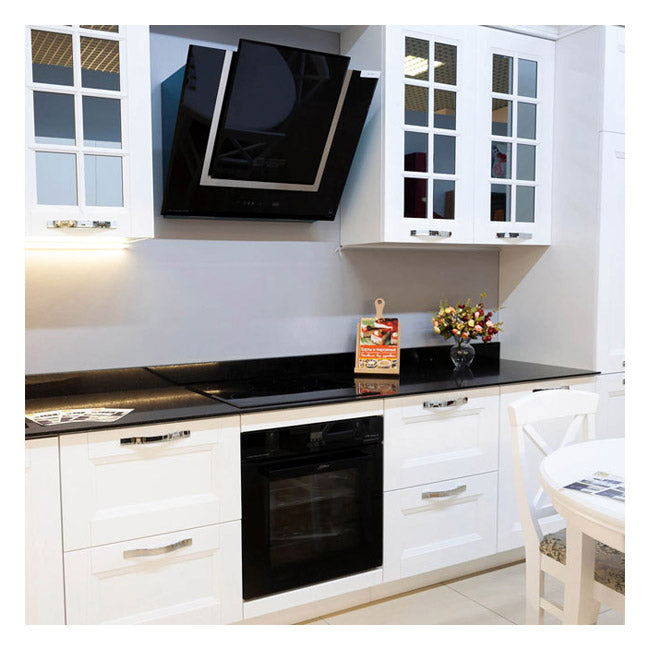 Grand Chef Electric Oven & Cooker Hood Bundle (Black)