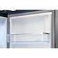 Art Deco American Style Plumbed Fridge Freezer (Black)