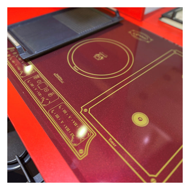 Empire 77cm Induction Hob (Bordeaux Red)