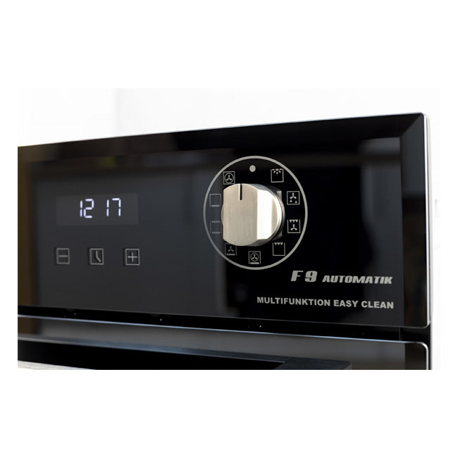 Grand Chef 45cm Electric Oven & 45cm Gas Hob (Black)