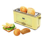 Empire 900W Microwave & 2 Slice Toaster Bundle (Ivory)