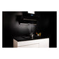 La Perle Noire 77cm Induction Hob & 90cm TFT Cooker Hood (Black)