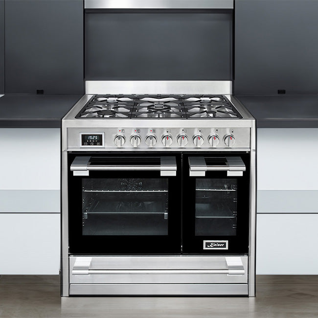 Avantgarde Pro Double Cavity Range Cooker & 90cm Hood Bundle (Stainless Steel)