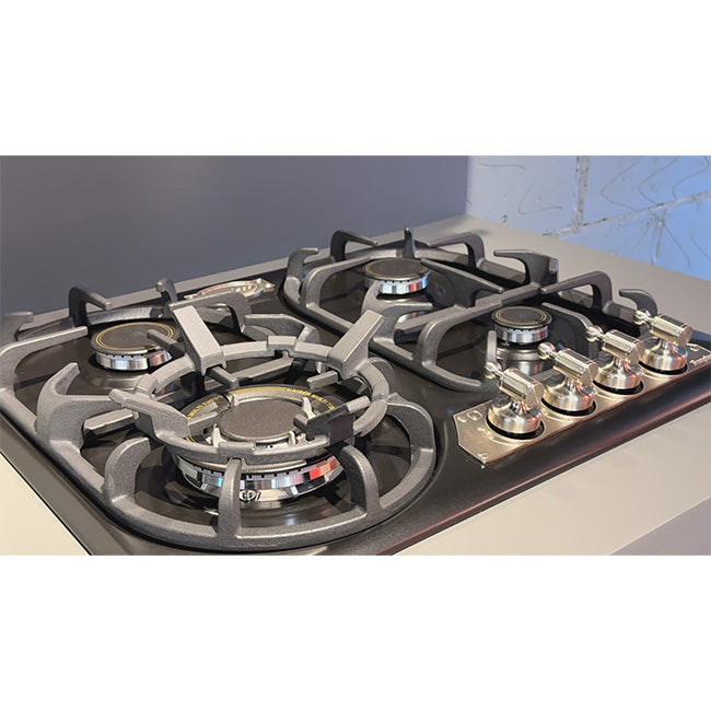 Empire Electric Oven, Gas Hob & Cooker Hood Bundle (Black Silver)
