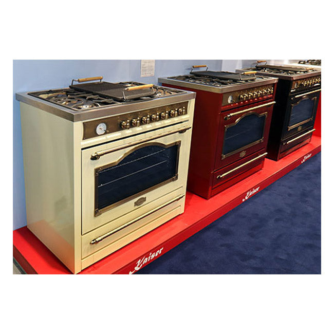 Empire Dual Fuel Range Cooker & 90cm Hood Bundle (Ivory)