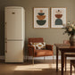 Empire Slim 60cm Fridge Freezer (Ivory)