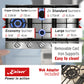 Avantgarde Pro 60cm Electric Oven & 86cm Gas Hob (Stainless Steel)