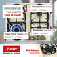 Empire Gas Oven & 4 Burner Gas Hob Ivory Bundle