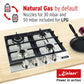 Avantgarde Pro 60cm Electric Oven & 58cm Gas Hob (Stainless Steel)