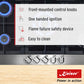Avantgarde Pro 90cm Gas Oven & 90cm Turbo Gas Hob (Black)