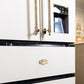Empire French Door Fridge Freezer (Ivory)