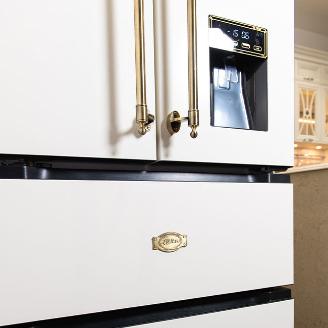 Empire French Door Fridge Freezer (Ivory)