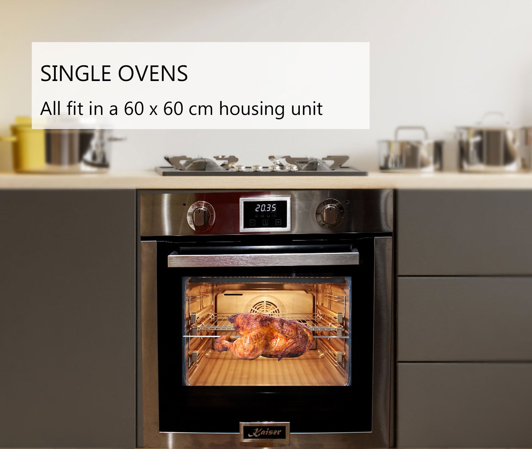 Oven depth online