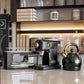 Empire Espresso Coffee Machine & Toaster Bundle (Black)