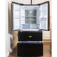 Empire French Door Fridge Freezer (Black)