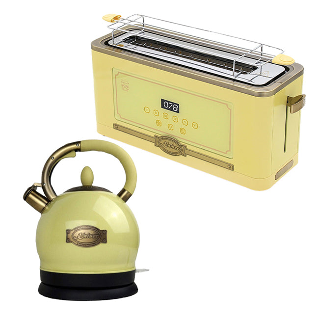 Empire 2 Slice Toaster & Kettle Bundle (Ivory)