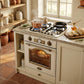 Empire 60cm Electric Oven & 90cm Downdraft Induction Hob (Ivory)
