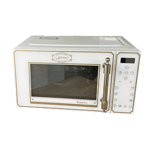 Empire Freestanding 800W Microwave Oven (Ivory)