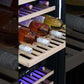 Art Deco 3 Zone Wine Cooler