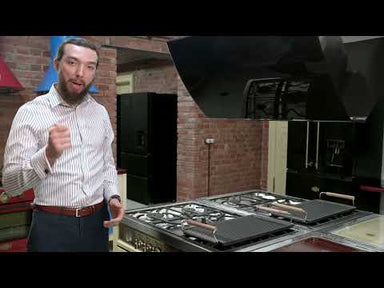 Kaiser Empire 90cm Dual Fuel Range Cooker (Black)