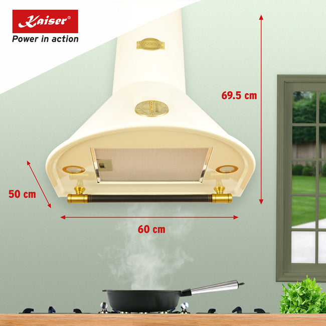 Empire 60cm Induction Hob & Cooker Hood Bundle (Ivory)