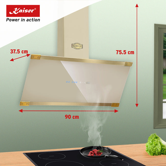 Empire Dual Fuel Range Cooker & 90cm Hood Bundle (Ivory)