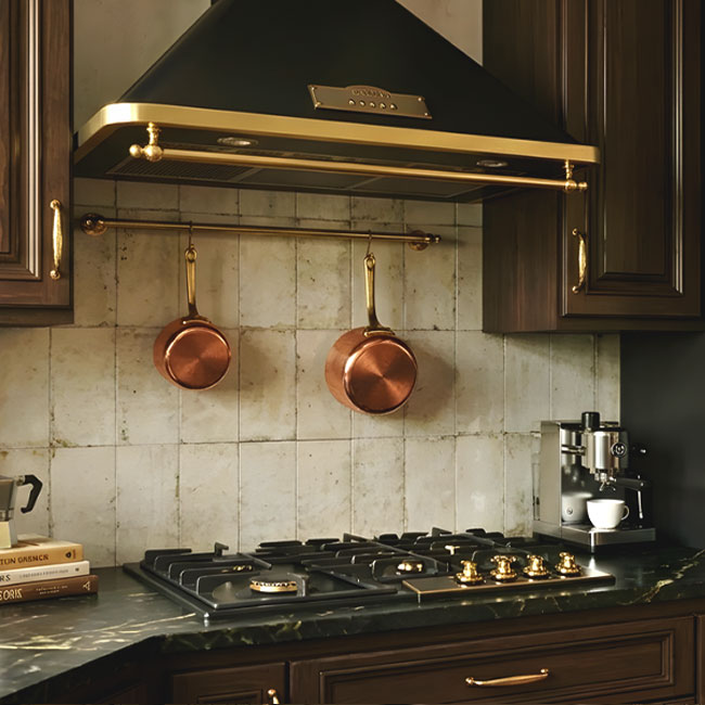 Empire Electric Oven & 4 Burner Enamel Gas Hob Bundle (Black)